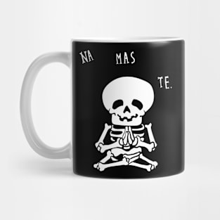 NAMASTE Skeleton Mug